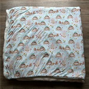 Posh Peanut Catherine Princess Castle Plush Patoo Blanket